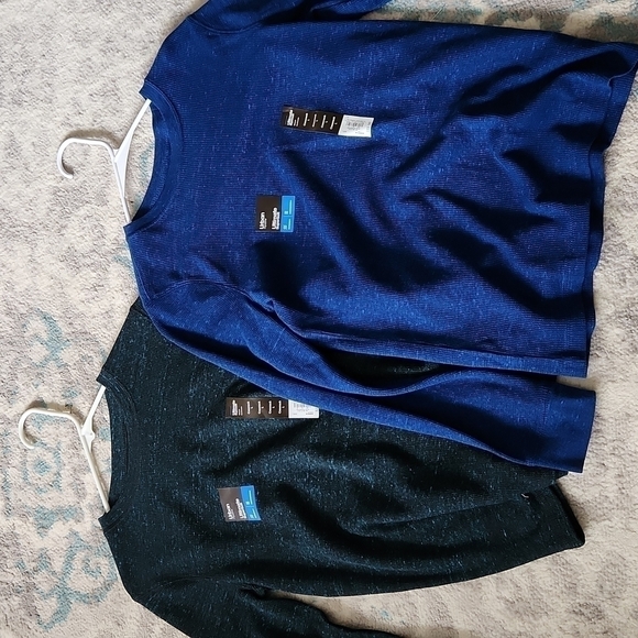 urban pipeline Other - LOT 2 Urban Pipeline Boys Large Thermal Longsleeve Top Blue